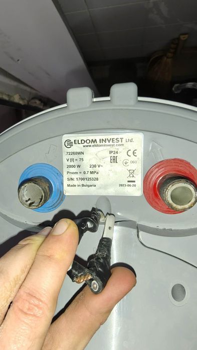 Бойлер 80 литра Елдом