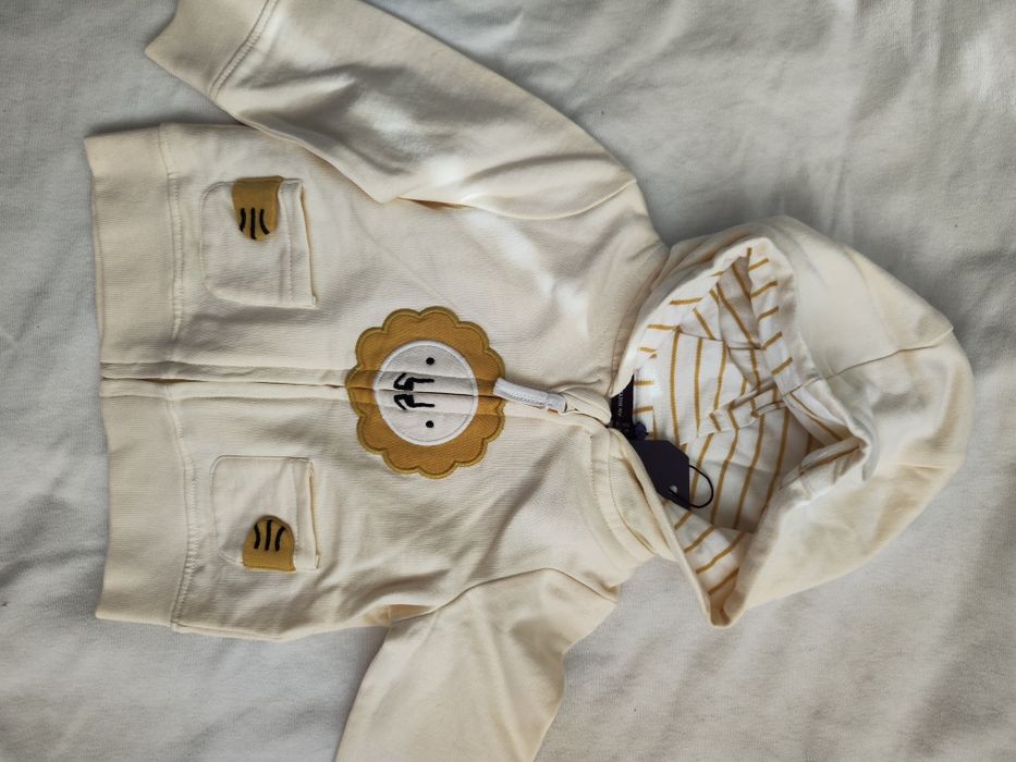 Бебешки комлектчета 6 месеца, горнище, бандани