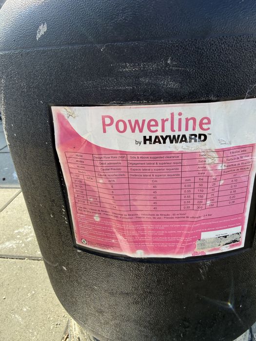 Pompa Hayward piscina  filtru hayward, schimer, scara inox piscina