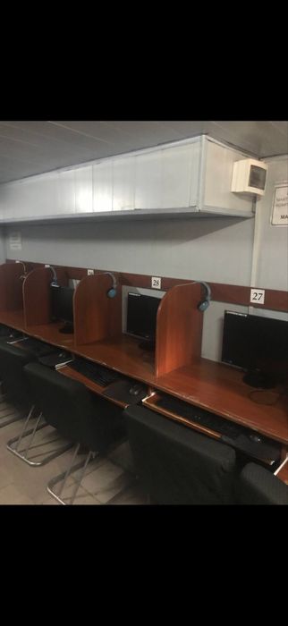 Kompyuter sotiladi stol stul kabelari bilan hammasi ichida  40 ta komp