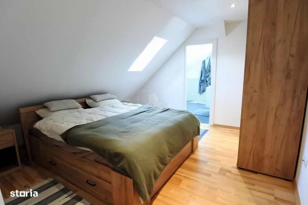 Duplex elegant intr-un bloc tip vila – 90 mp de confort, lumina si i