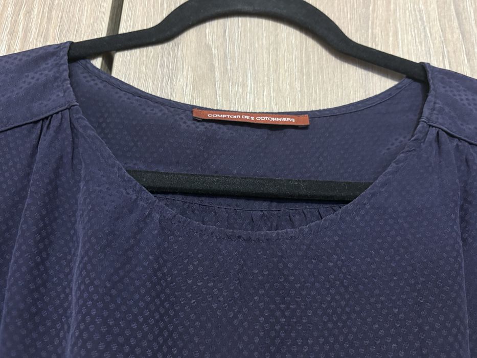 rochie din matase Comptoir des Cotonniers