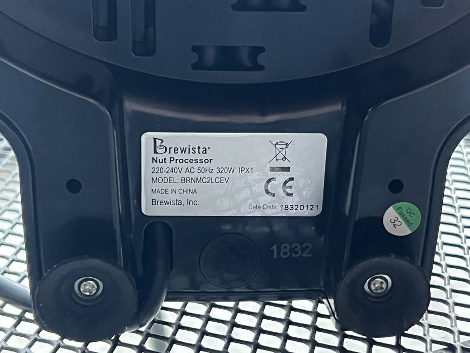 brewista nutramilk nut processor