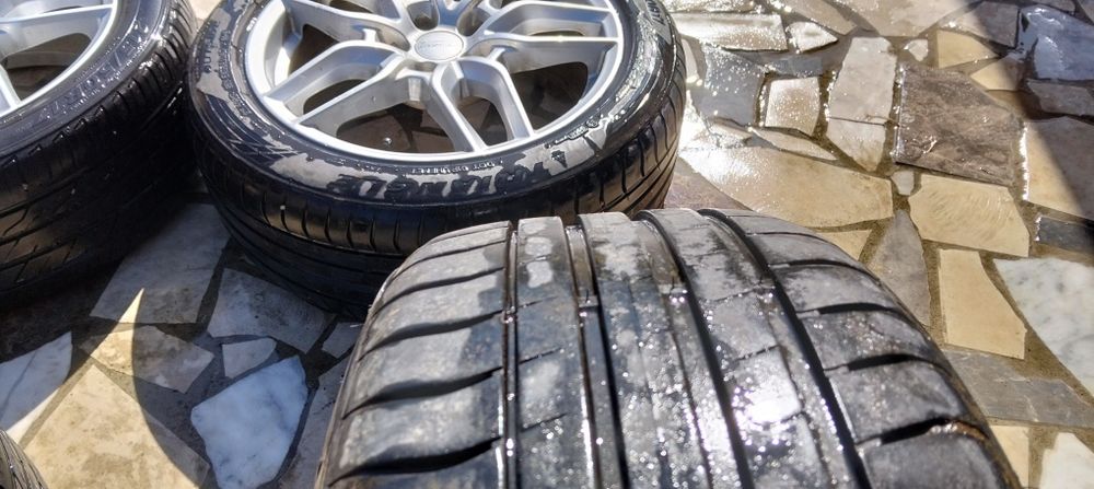 Set 4 Jante Aliaj ANZIO R17 5x114.3 (Ca Noi) + Bonus 2 Anvelope Vară + Prezoane