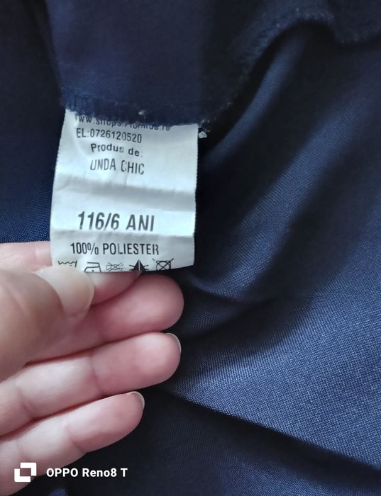 Uniforma școlară, Oltea Doamna, mărimea 116