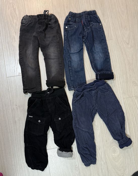Дънки с подплата и джинси - 98
