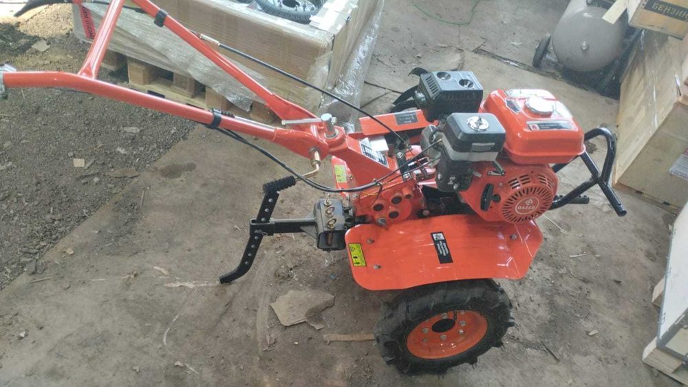 Бензиновый мотоблок QAZAR Для обработки целинных земель УЦЕНКА