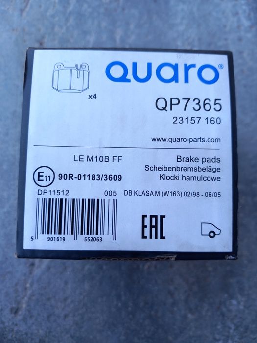 Plăcuțe Frânâ Spate Audi