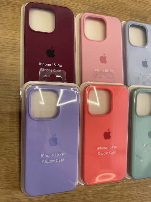 Силиконов кейс iPhone 15 15 Pro 15 Pro Max
