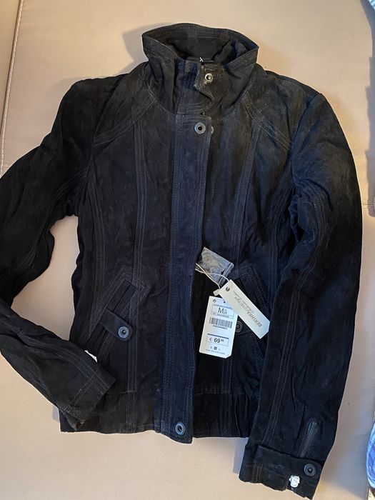 Geaca noua piele naturala M potrivita pentru cadou