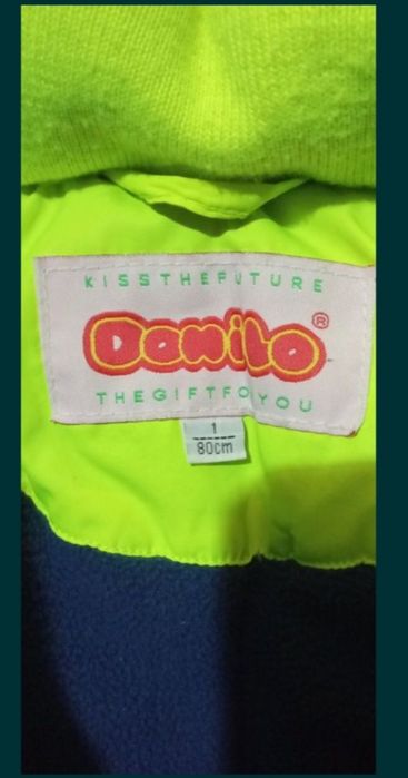 Зимний детский комбинезон