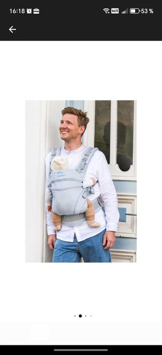 Marsupiu. Cutia este desfăcută,nu a fost folosit.