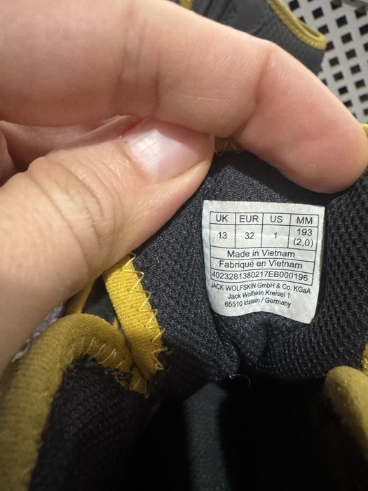 Ботинки демисезон Jack Wolfskin