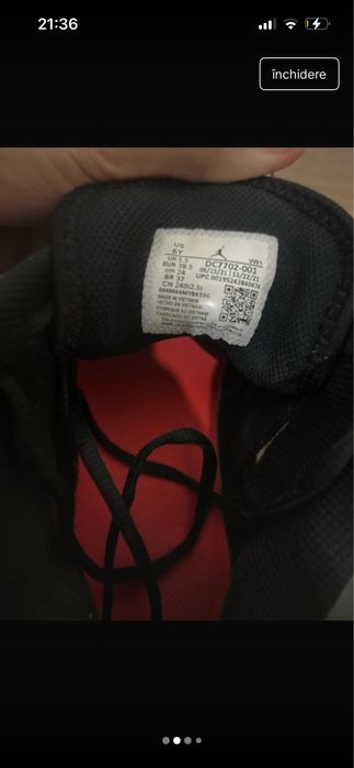 Adidasi jordan in conditi bune