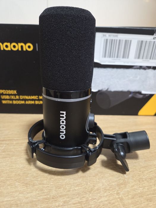 Чисто нов Динамичен професионален микрофон Maono PD200X