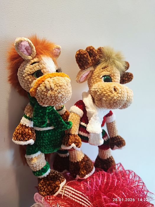 Плетени меки играчки