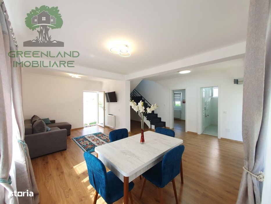 VILA DE INCHIRIAT 4 camere, 2 bai, 120mp, teren 350mp, HLINCEA