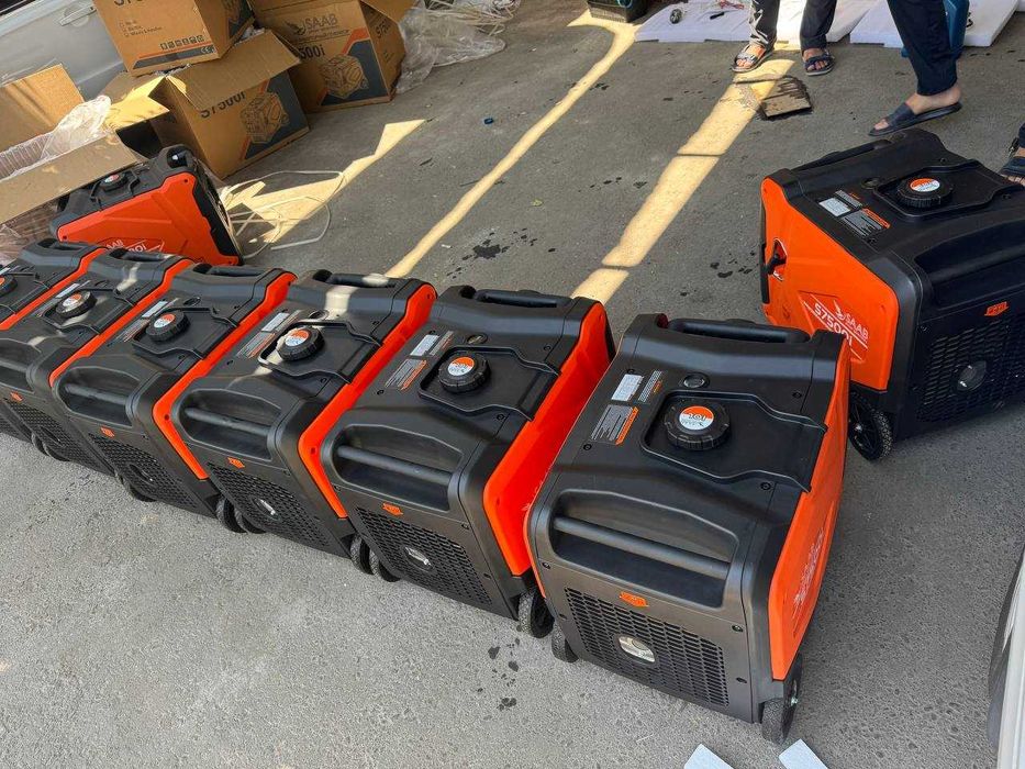 Генератор 5 кв 5.5kw бензиновый generator  dvijok bezshum invertor