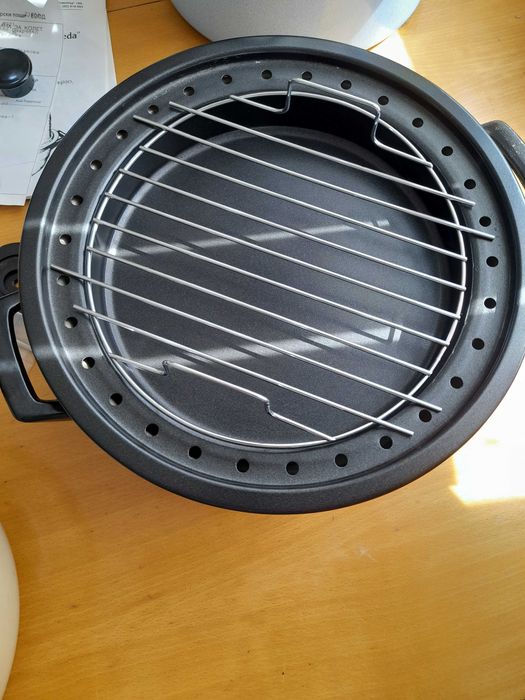 Експресна тенджера с въздушна фурна за здравословно готвене