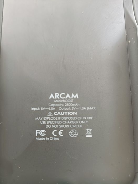 Arcam music boost, baterie externa + DAC audio integrat, 3 bucati