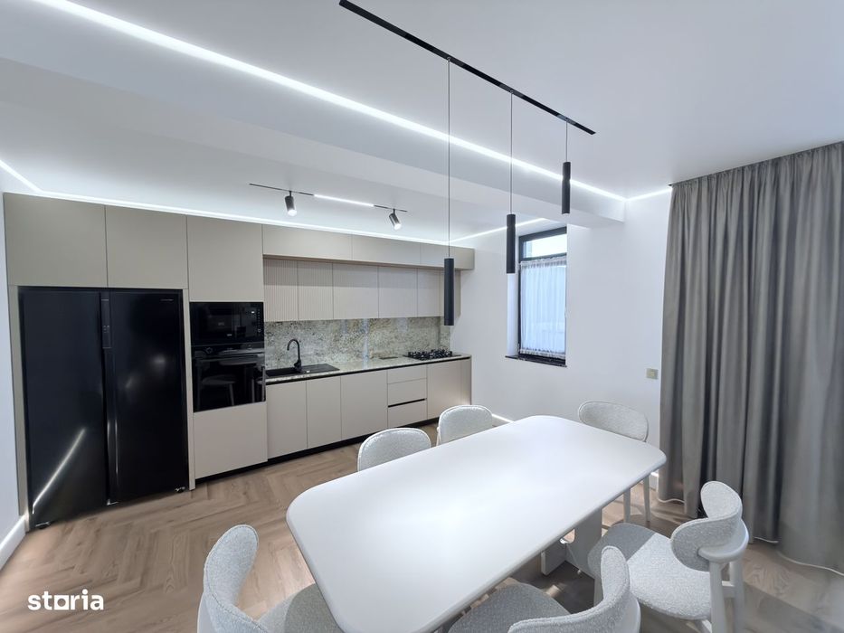 Penthouse bloc nou mobilat, utilat