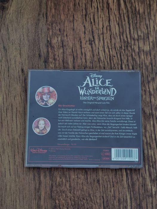 Немска аудио книга "Алиса в страната на чудесата"