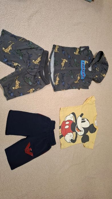 Пакет одежды на мальчика 86-92см