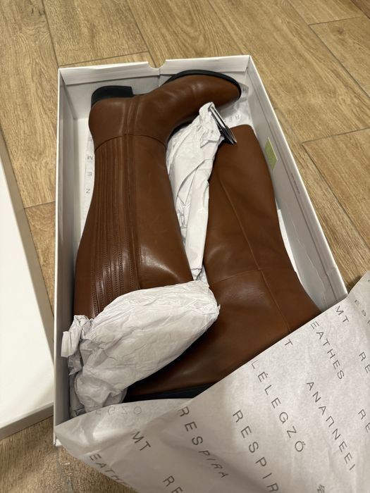 Geox Нови висококачествени кожени дамски ботуши