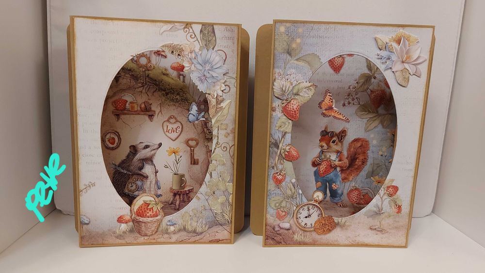 Картички приказки, интерактивни, ЗD, ръчно изработени