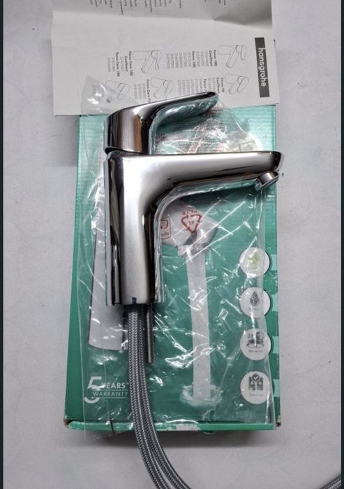 Смесител за мивка за баня  Hansgrohe Focus 100, 31607000