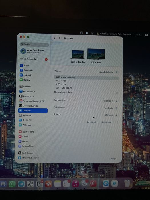 Монитор Acer 144 герц