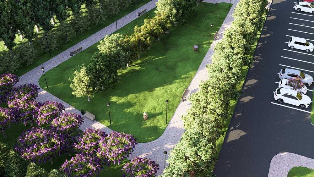 Трехкомнатная Форест Парк Кск