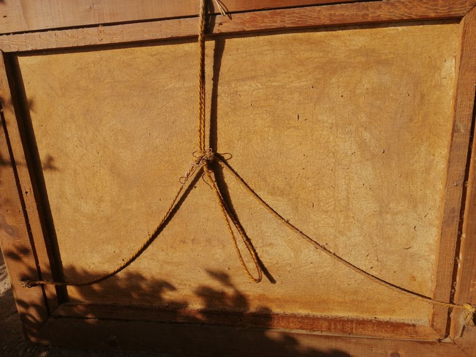 Ulei pe panză Natura statica: crapul