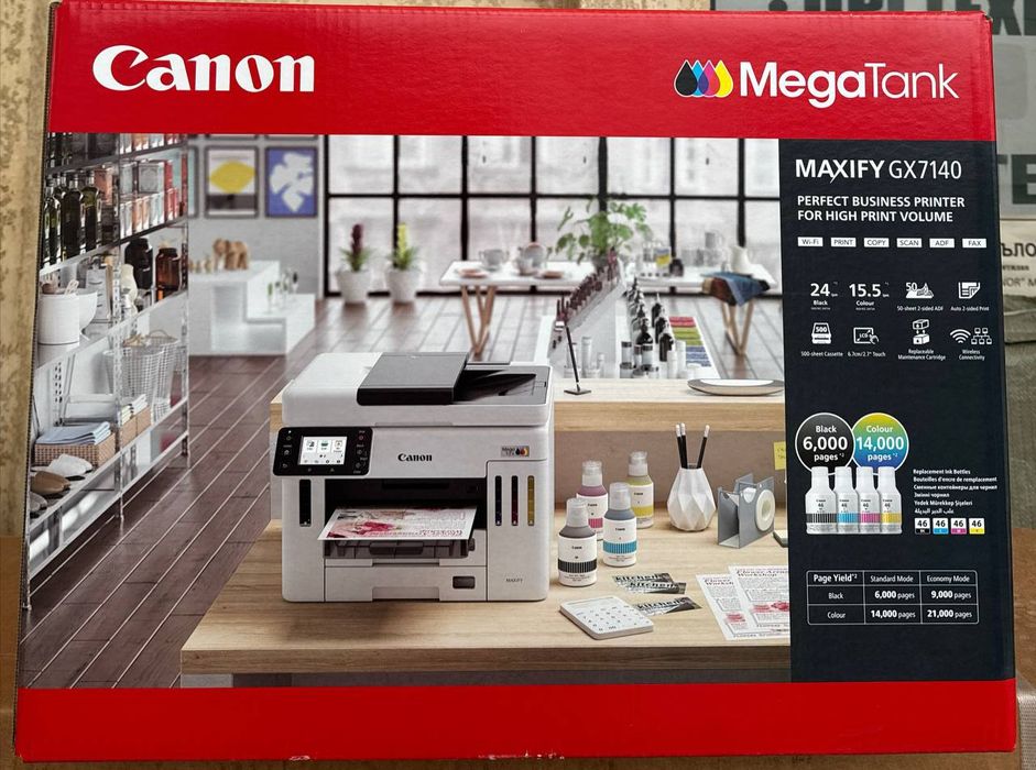 МФУ Canon PIXMA G3410 с Wi-Fi | Цветной принтер, сканер, копир A4