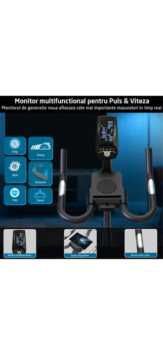 Bicicleta Spinning Magnetica GO4FIT® Model GF210