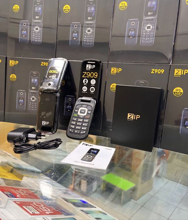 Zip 909 tugmali telefoni