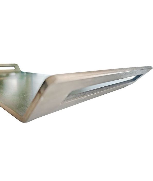 Plită Grătar Profesională INOX Alimentar 316 (6mm grosime) + CADOU Presă Smash Burger