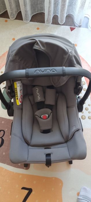 Детско столче/кошница за автомобил Nuna Pipa URBN 0-13кг, цвят Granite