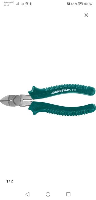 Оригинальные бокорезы кусачки jonnesway.