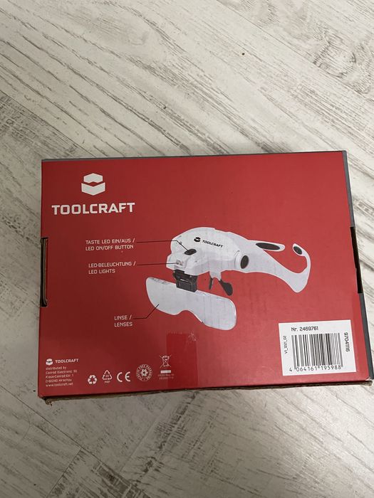 Set de ochelari cu lupă și lentile interschimbabile Toolcraft Sigilat