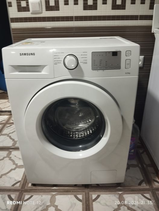 BU Samsung 6kg avtomat kir mowina 1yilam iwlatilmadi