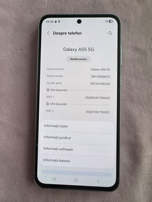 Samsung A55 5g alb