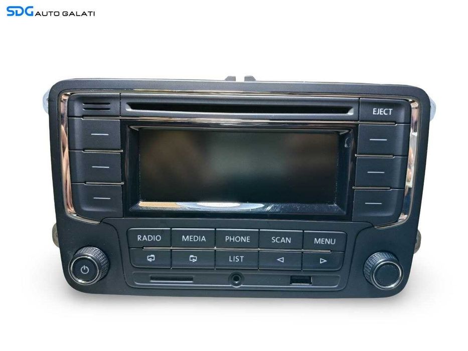 Unitate Radio CD RCN210 USB AUX CARD Volkswagen Passat B7 2010 - 2015 Cod 3AD035185A [LS0551]