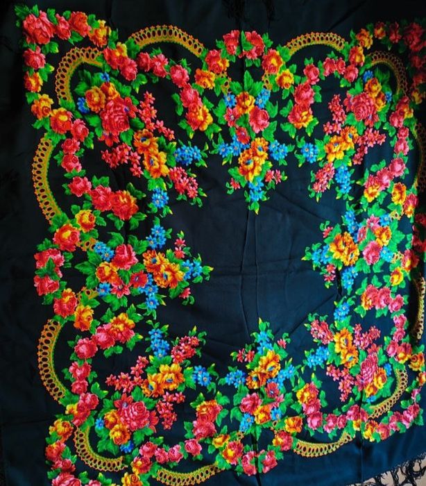 Винтажные Павлопосадские шали