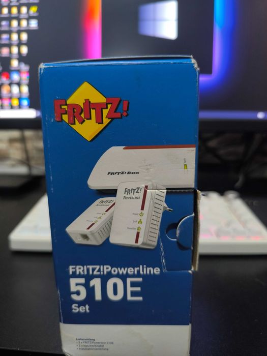 AVM FRITZ!Powerline 540E WLAN комплект Powerline WLAN 500 Mbit/s