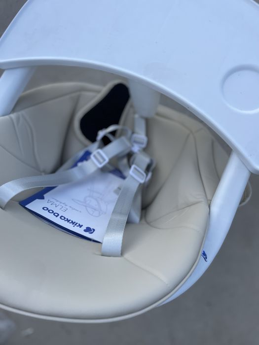 Scaun de masa KikkaBoo Elma 2in1 Roz