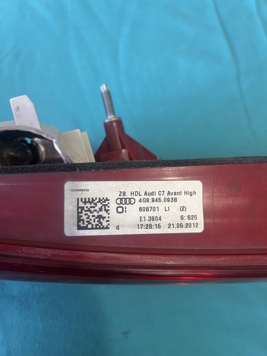 Triple/Stopuri Led Audi A6 C7 2012 Break