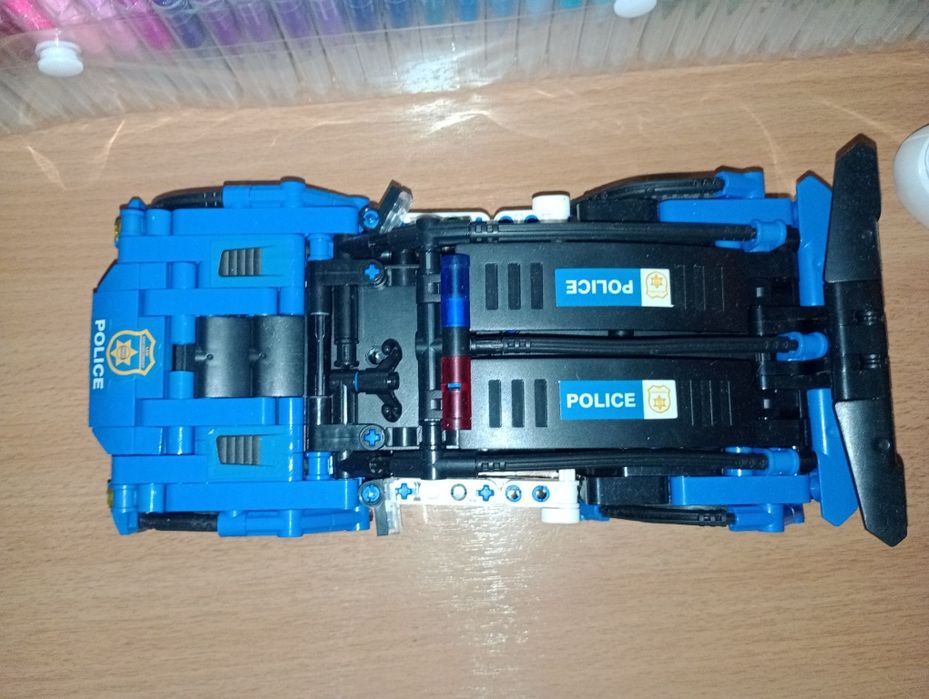 Конструктор полицейская машина. RC Car