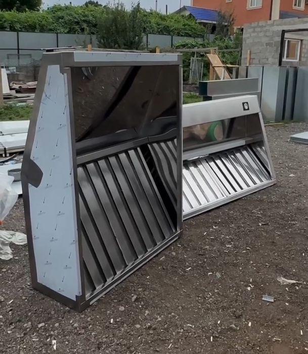 Вытяжные зонты,  нержавейка