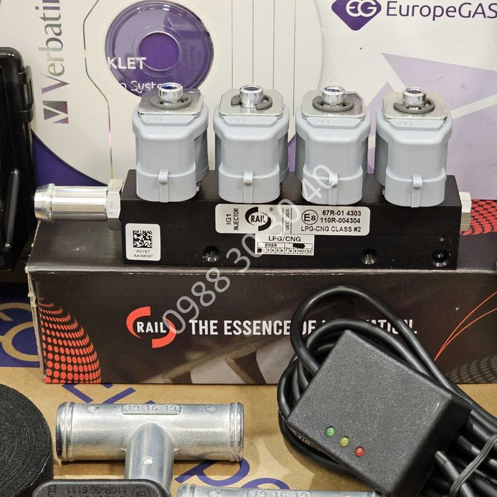 Нов! ГАЗОВ ИНЖЕКЦИОН 4цил. с OBD + кабел за настройки gazov injekcion